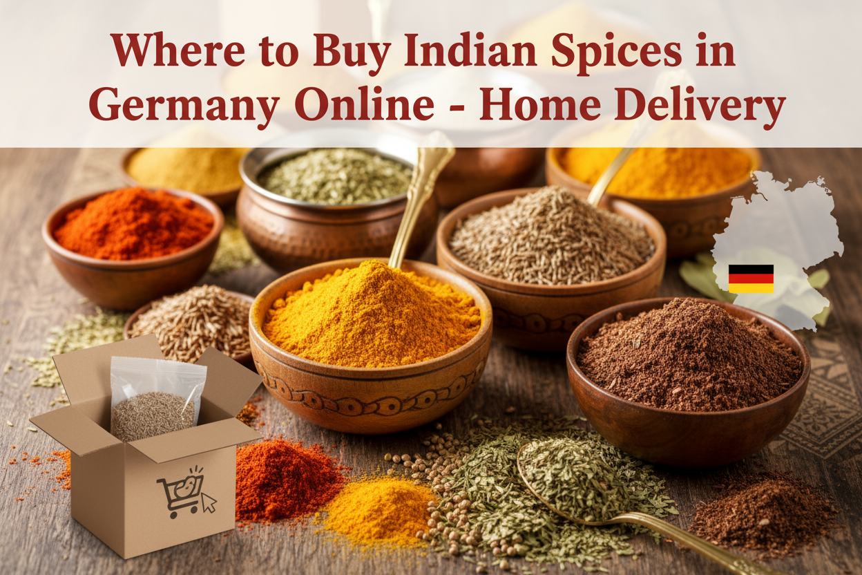 Where to Buy Indian Spices in Germany Online - Home Delivery